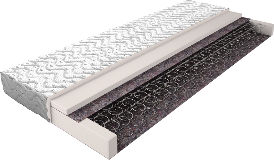 Steiner Shopping Matratze mit Bonellfederkern 012 - Größe: 90 x 200 cm, Höhe: 13 cm