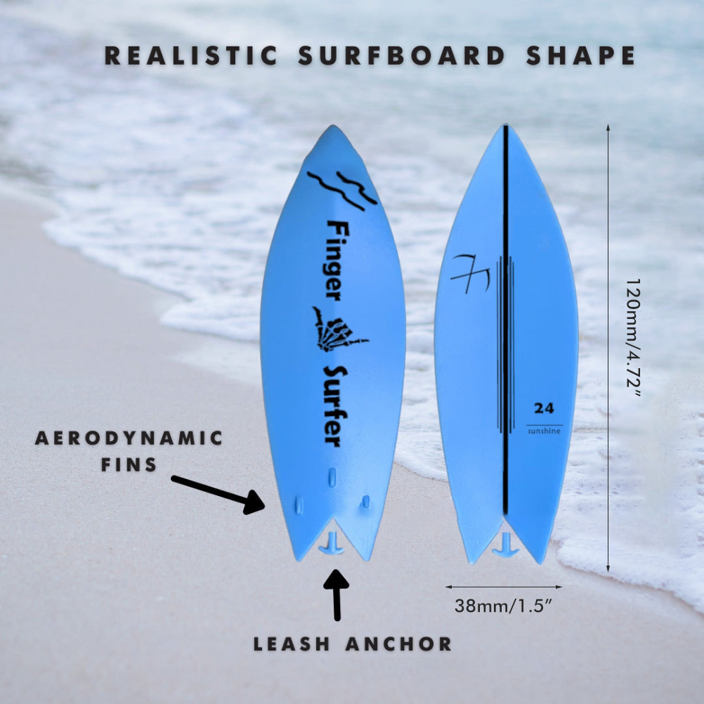 Cocosity Finger Surfboard,Mini Finger Surfboard,Mini Finger Surfboard Toys