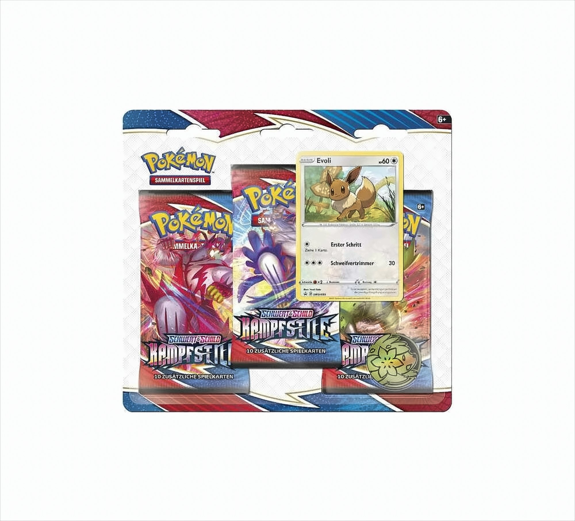 Audio System Pokemon Swsh05 3Er Pack Blister De 45261