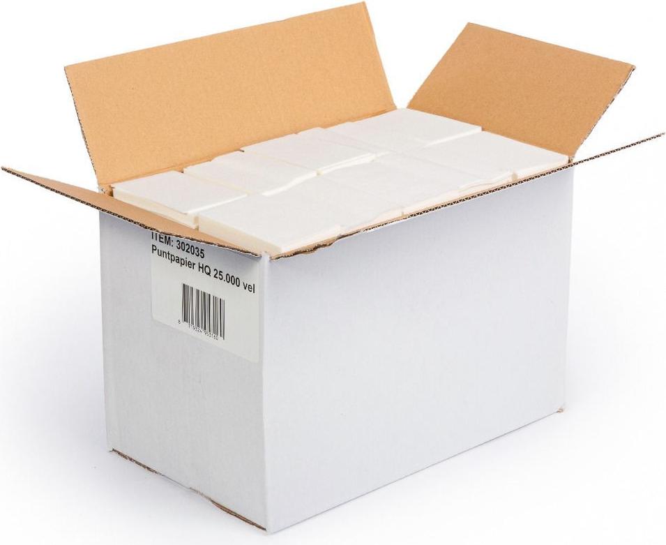 Sterko Profistar Bulk Box Point Paper HQ 25.000 Blatt Weiß 75 x 50mm