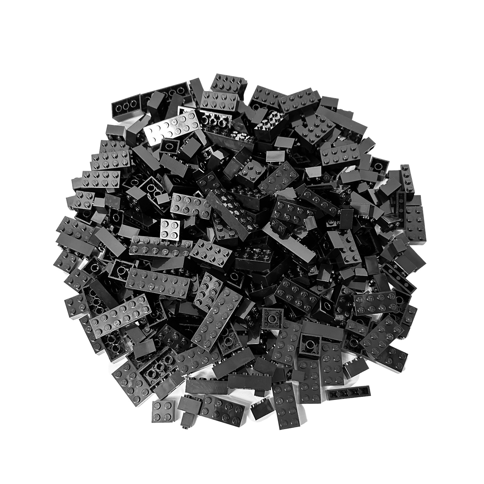 LEGO® Stavebné kocky High Black Basic Mix - NOVINKA! Množstvo 250x