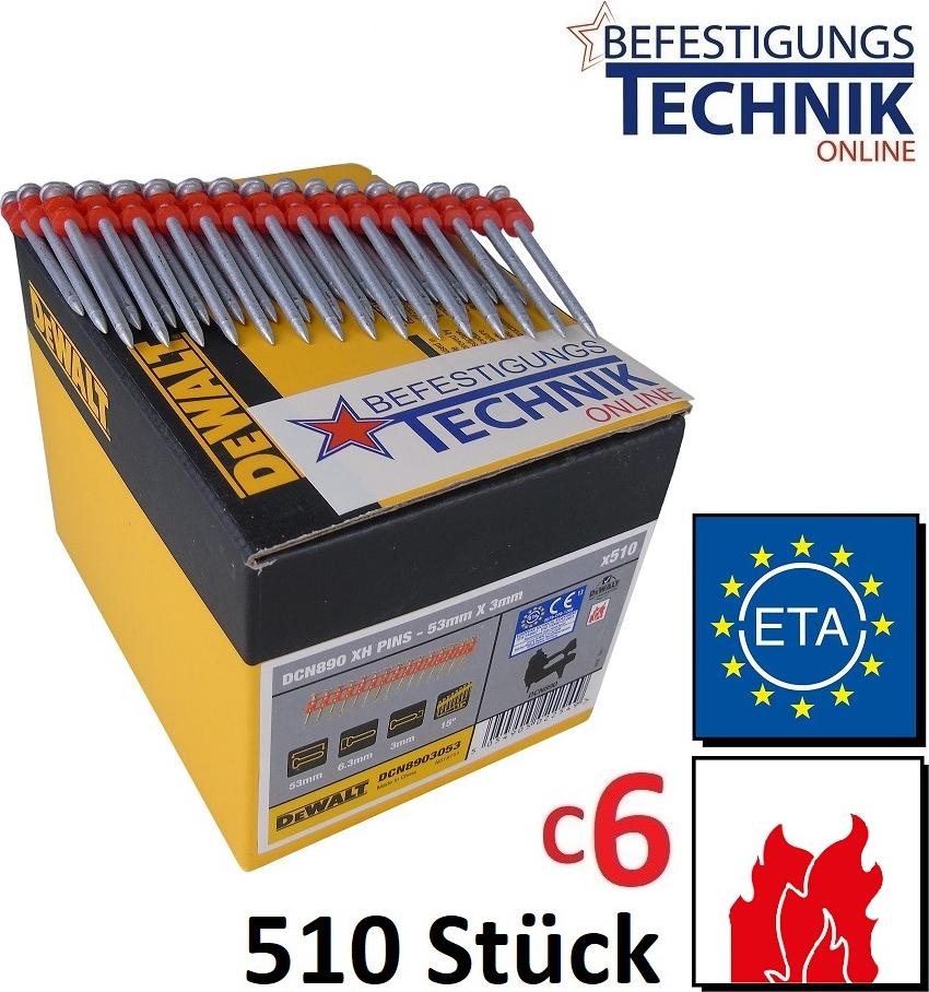 DEWALT XH Nägel für Beton & Stahl DCN8903053