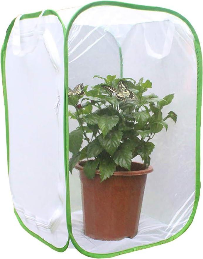 Markenlos Habitat Käfig Tragbares Insektengehege Zuchtkäfig Pflanzeninsektennetz