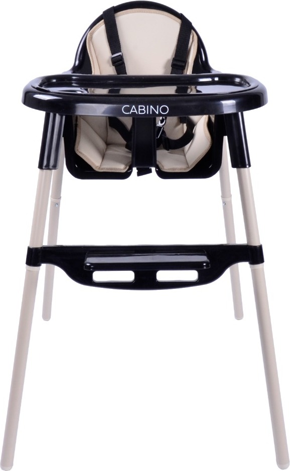 Interchild Cabino Hochstuhl Situp Schwarzer Lehm