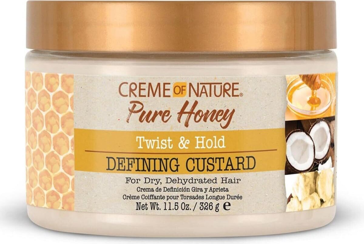 Creme of Nature Pure Honey Custard 11.5oz.