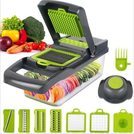 OEM Universal-Snack-Schneider mit 18-in-1 Gemüseschneider - Pommes-Schneider - Obstschneider - Rasp 2026