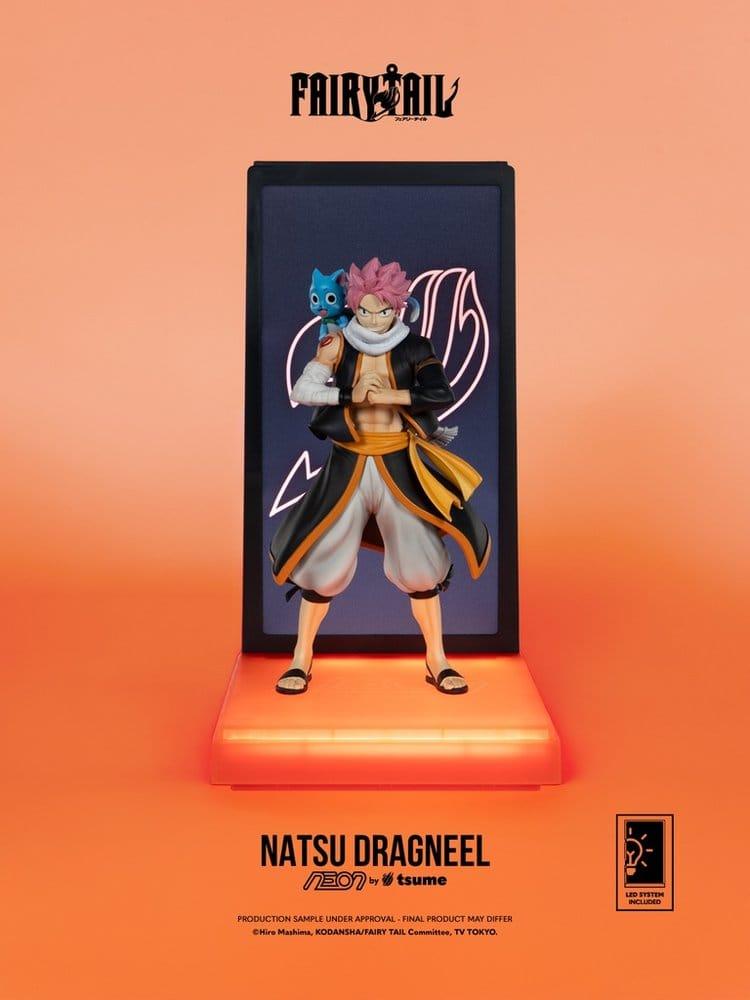 Tsume Fairy Tail Neon Figur 1/9 Natsu Dragneel 25 cm