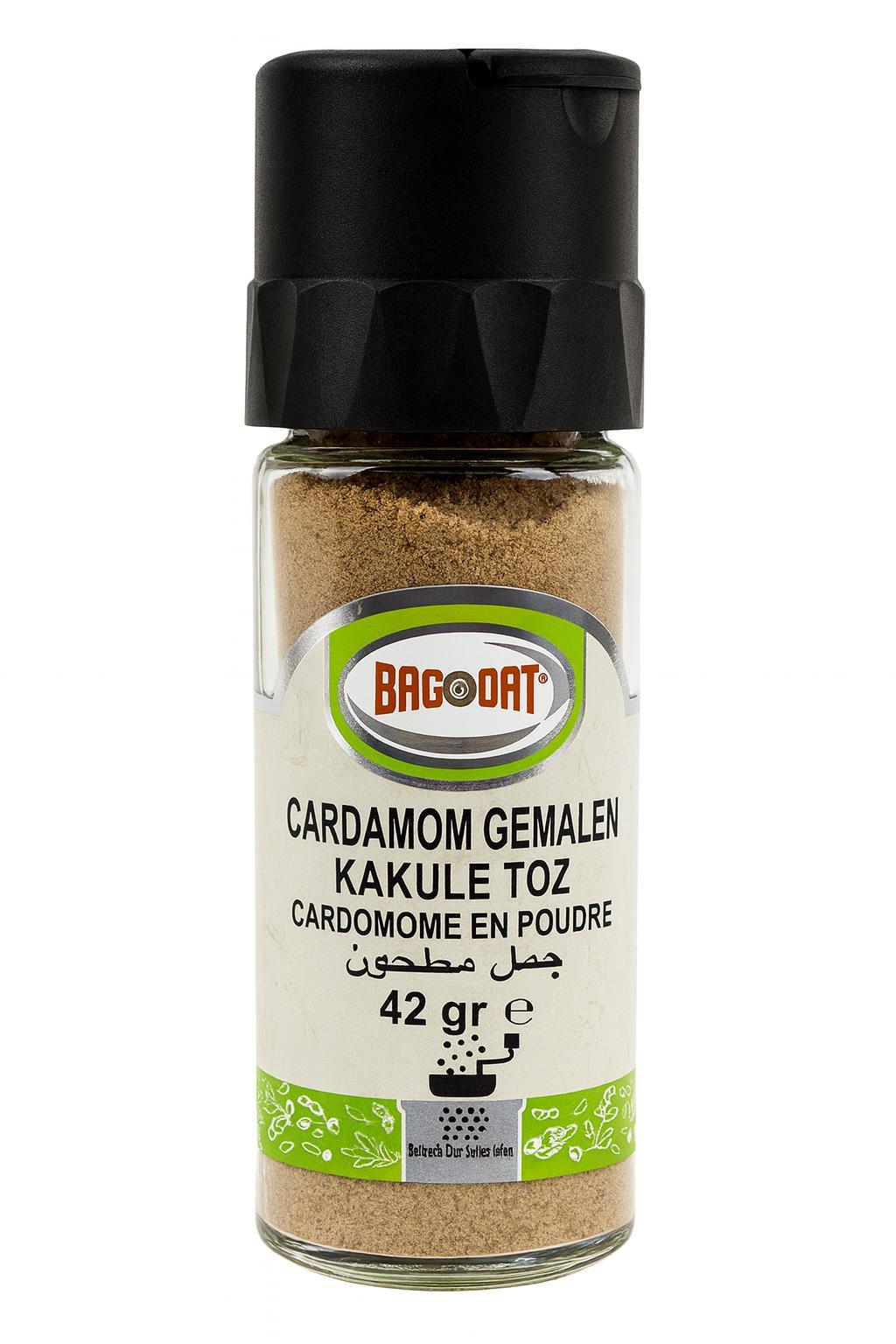 Bagdat - Kardamon gemahlen - Kakule Toz 42g - 100% natürlich - Gewürz zum Kochen