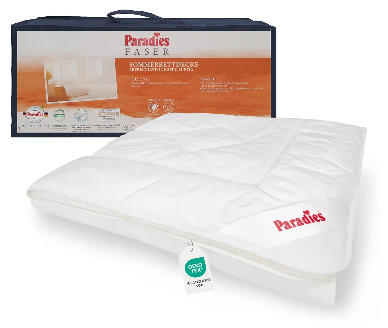 Paradies Halia-Fill Sommerbett Sommer Bettdecke Sommerdecke 135x200