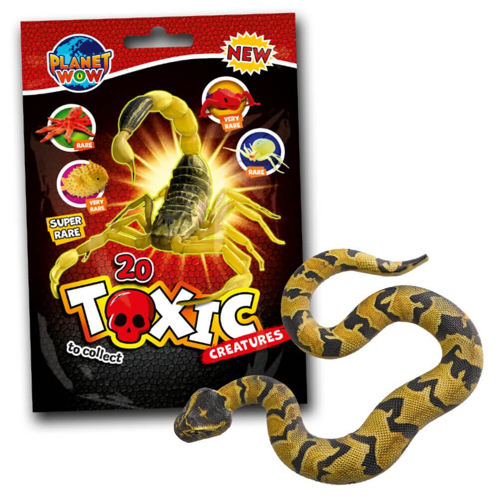 Panini Toxic Creatures Sammelfiguren - Planet Wow - Figur 6. Puffotter