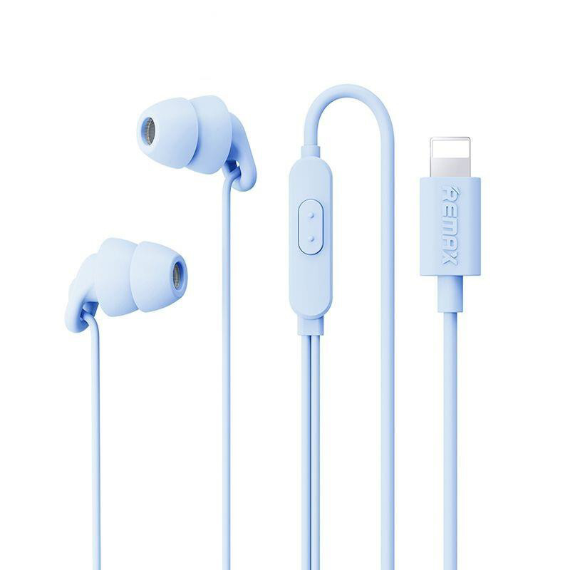 Káblové Slúchadlá Remax RM-518i - Modrá KP32041