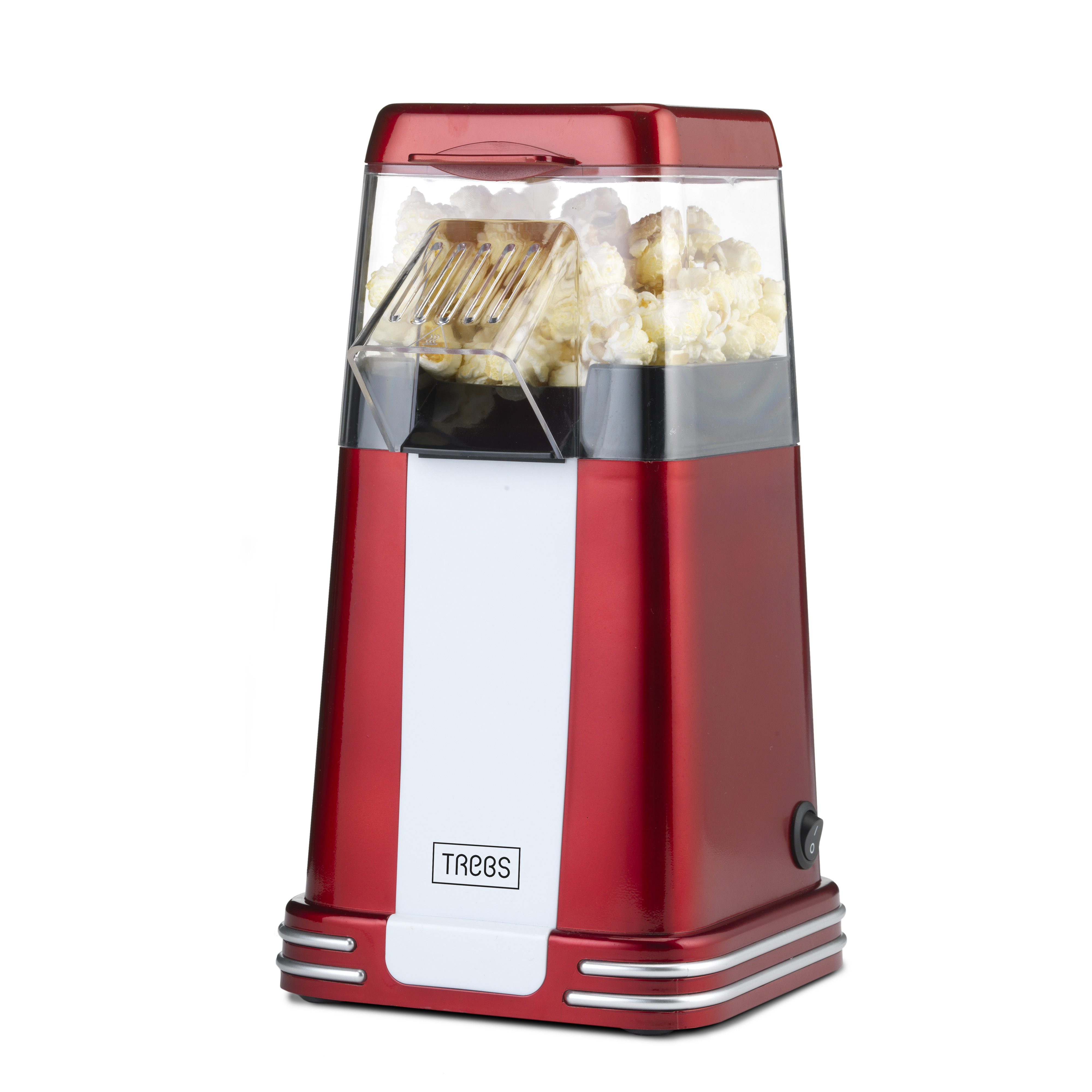 Trebs 99387 - Popcornmaschine - Retro Rot