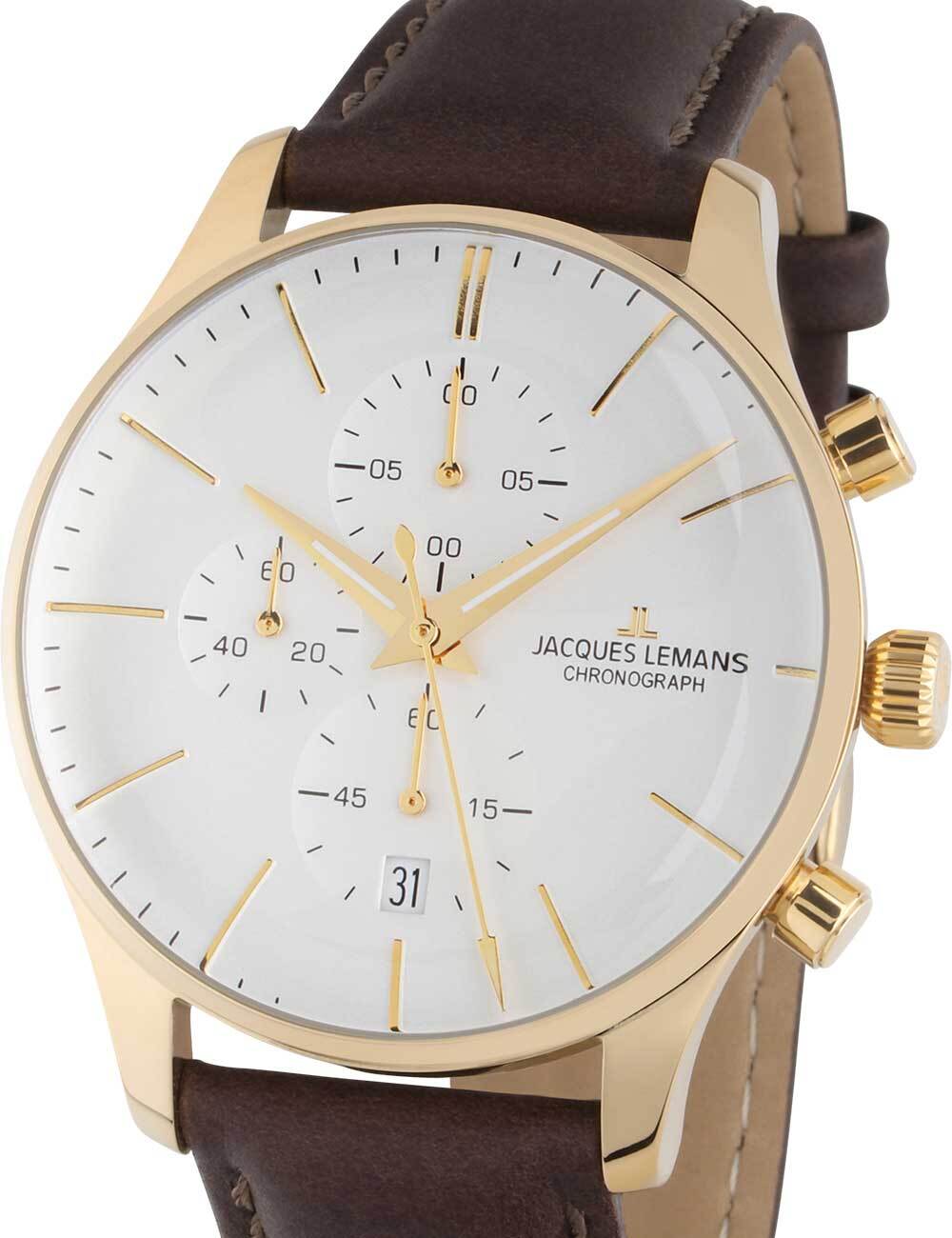 Chronograph - London 1-2163G - gold graun