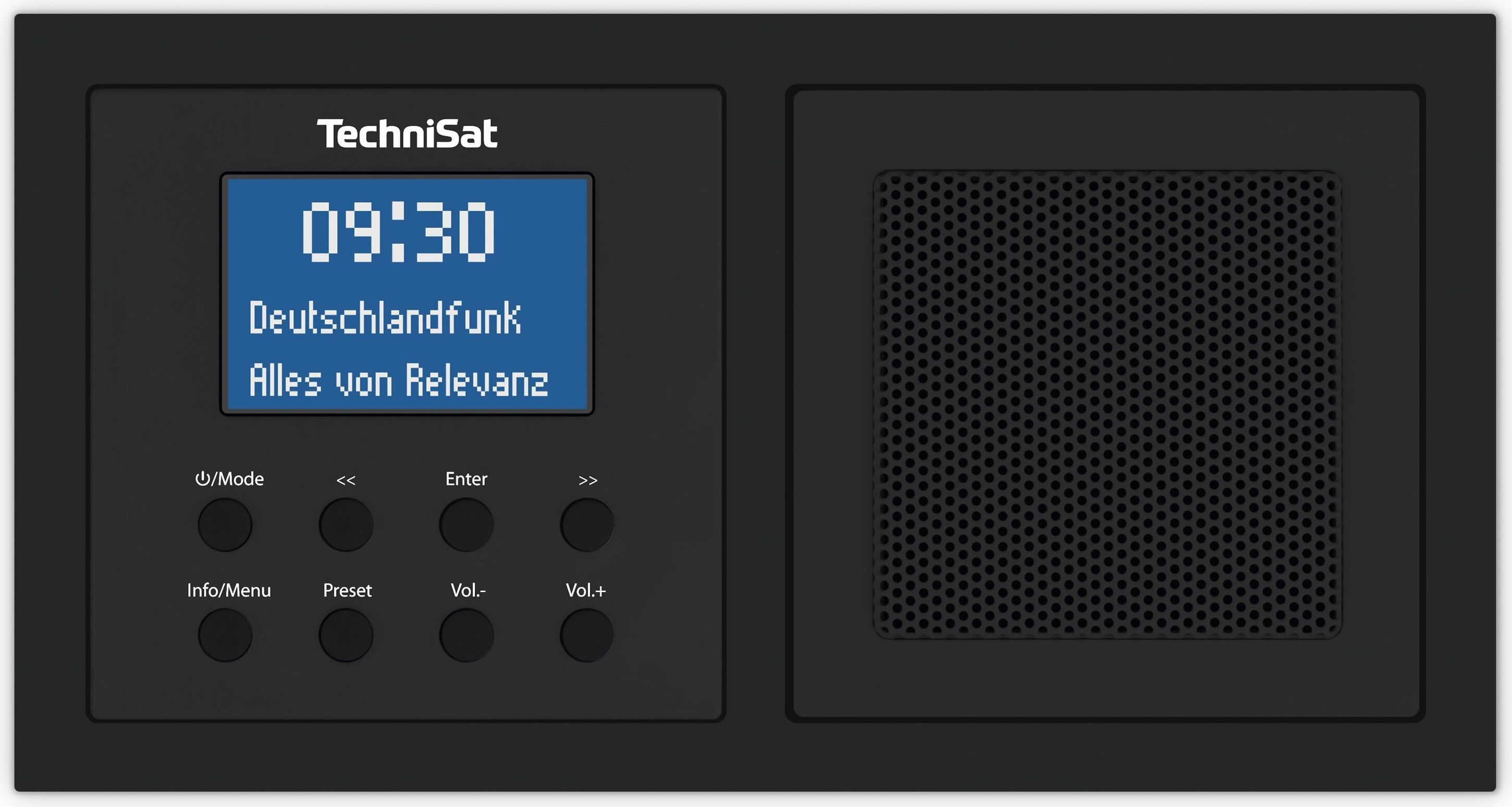 TechniSat DIGITRADIO UP 1 | DAB+ / UKW Unterputzradio mit Bluetooth | weiß 0000/3900