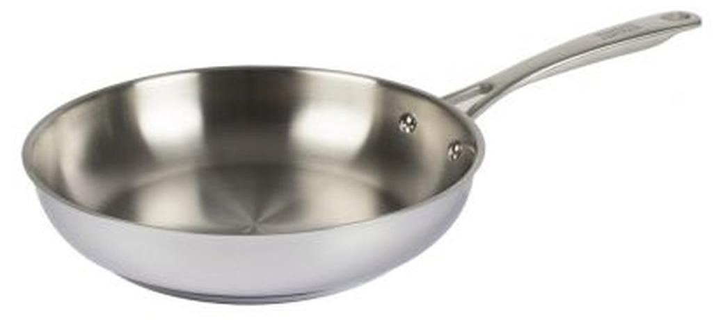 Kuhn Rikon ALL-Round 31386 Bratpfanne, 28 cm max. Durchmesser, Edelstahl, Induktionsherd-geeignet