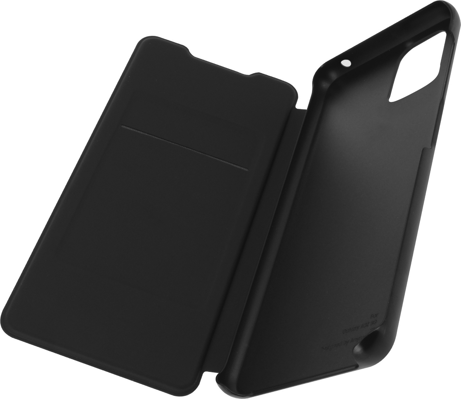 Samsung Wallet Flip Case (Galaxy A22 5G) schwarz