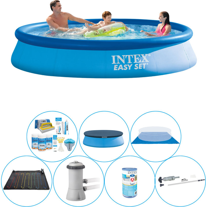 Príslušenstvo k bazénom Plus - Intex Easy Set Round 366x76 cm