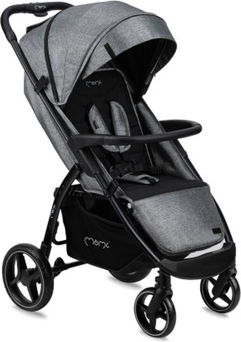Poussette Pliable MoMi Pocket – Grace Black – Compacte, Se Transporte En Sac à Dos – Neuf