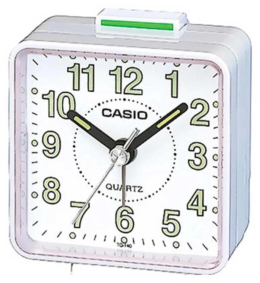 Casio Wecker TQ-140-7EF analog weiß