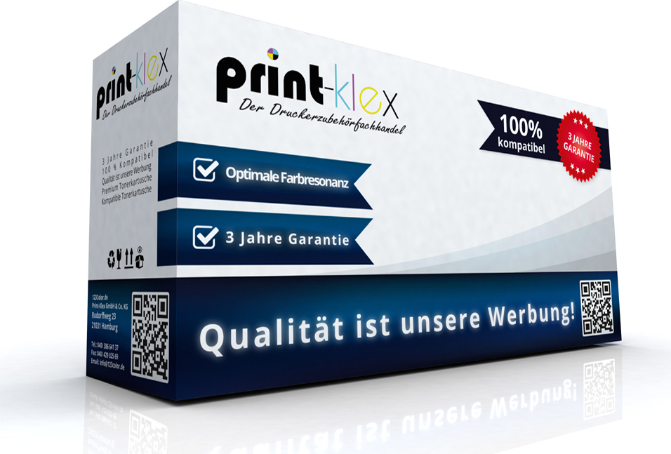 Print-Klex GmbH & Co.KG 8x Kompatible Tintenpatronen für Kodak Easyshare 5000 Series Easyshare 5100 Easyshare 5300 Easyshare 5500 Easyshare 6150 8955916 NO 10 8955916 NO10 BK CMY - Color Pro Serie AMH-KODAK10-A73