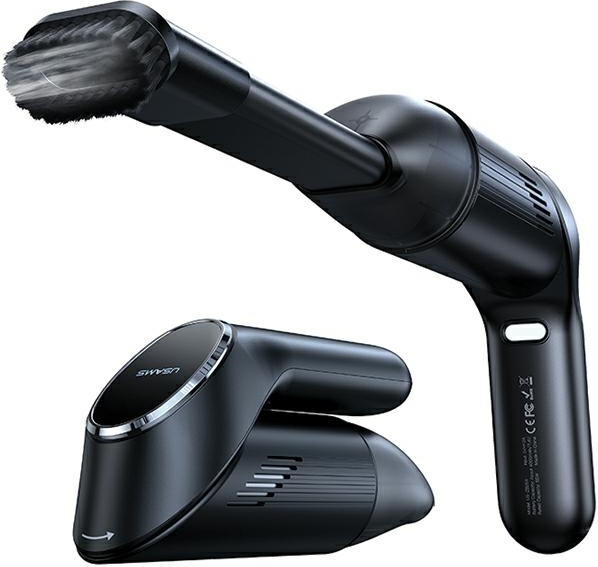 Usams skladací mini akumulátorový vysávač série Yaj Black/Black Xcqzb25901 (Us-Zb259)
