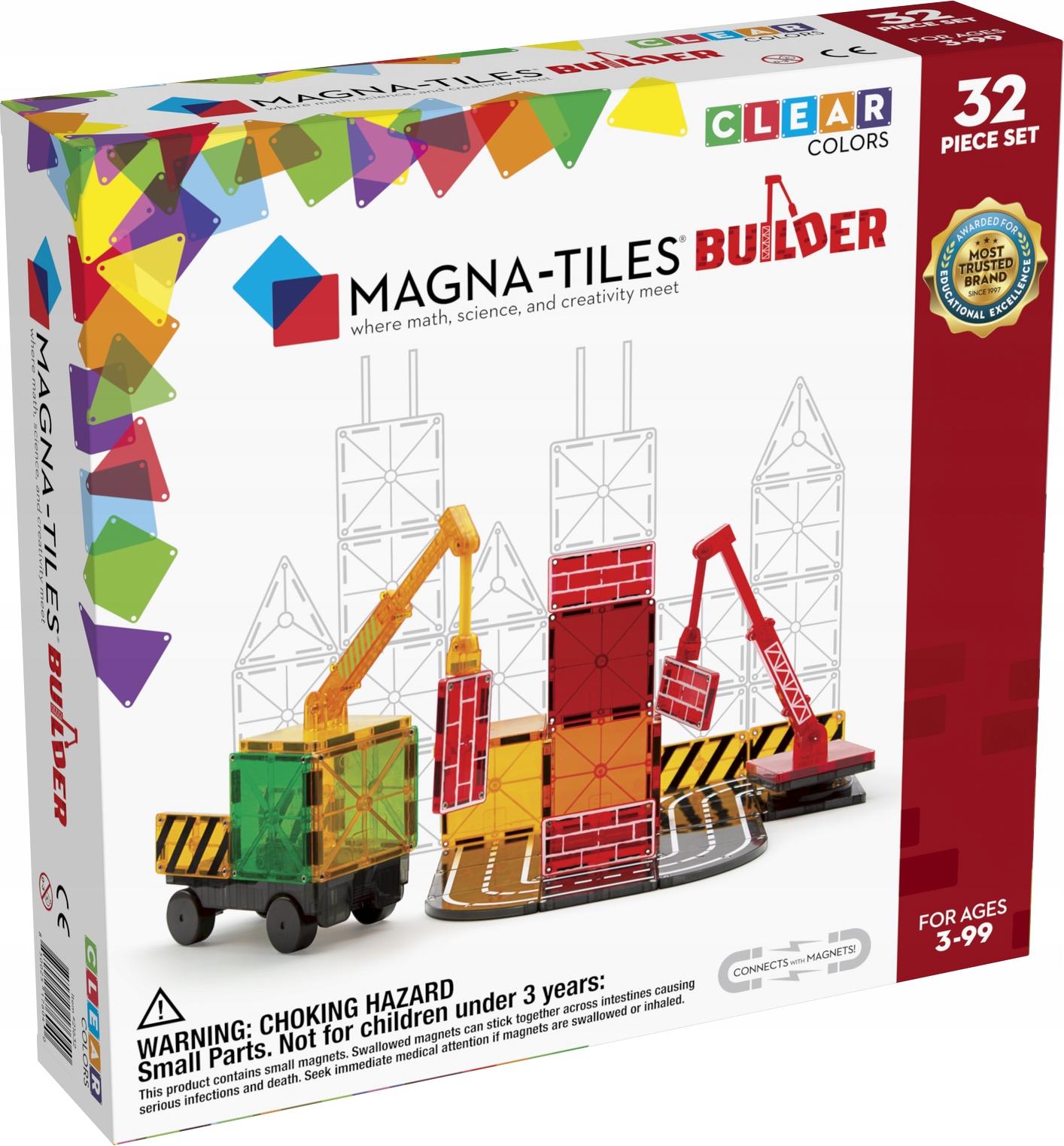 Magna Tiles Magna-Tiles 21632, Bausatz, 3 Jahr(e), 32 Stück(e) Builder