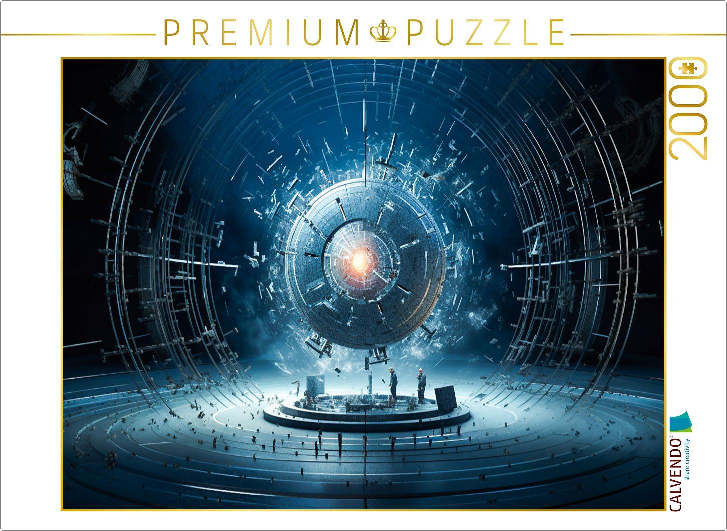 CALVENDO Puzzle Teilchenphysik | 2000 Teile Lege-Größe 90x67cm Foto-Puzzle für glückliche Stunden