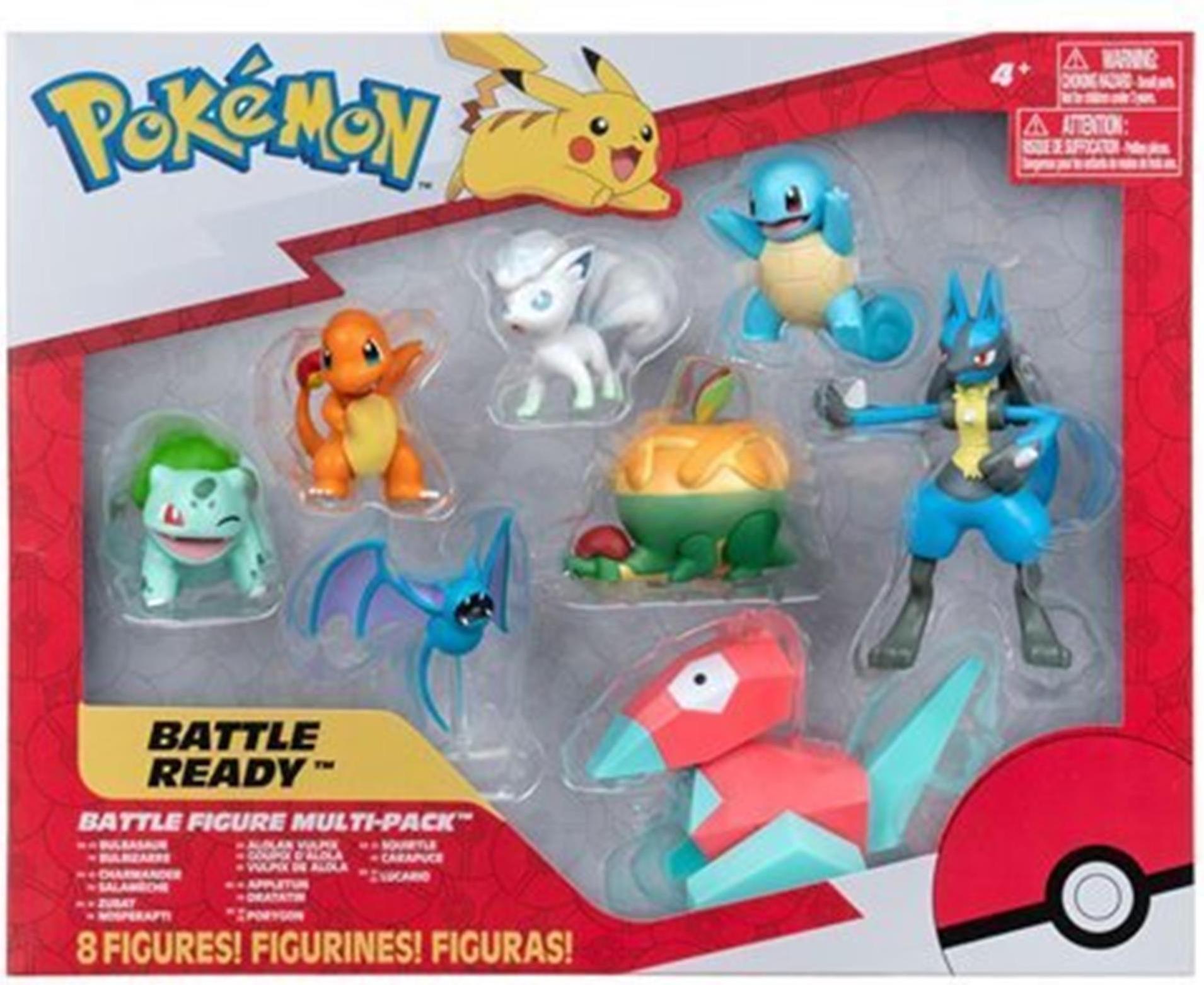 Jazwares Pokémon Gen IX Battle Figure Set Figuren 8er-Pack PKW3063