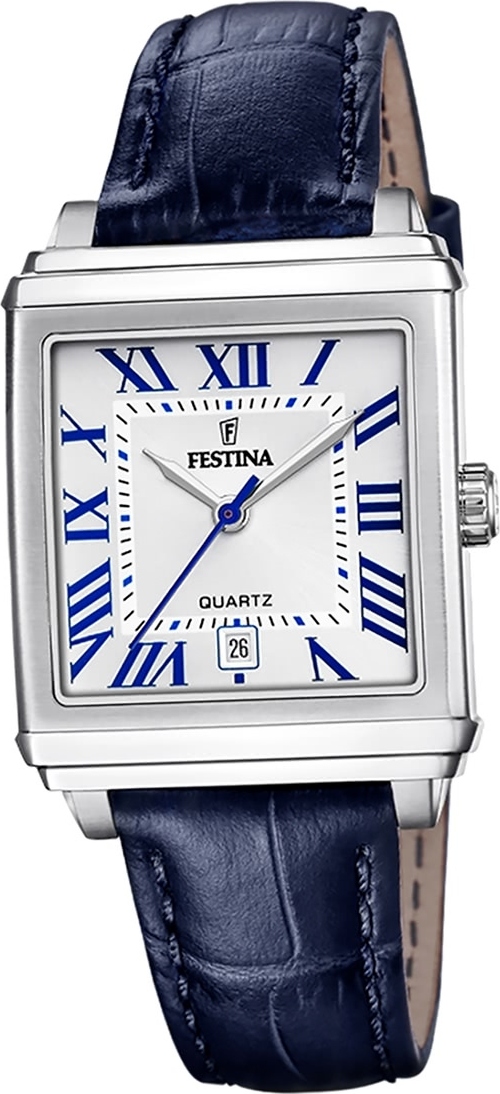 Dámske hodinky Festina kožené modré Náramkové hodinky Festina Trend D2UF20682/2