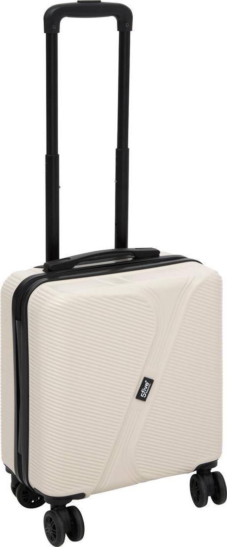 5 five simply smart - Abs low cost kabinenkoffer 8 räder argile