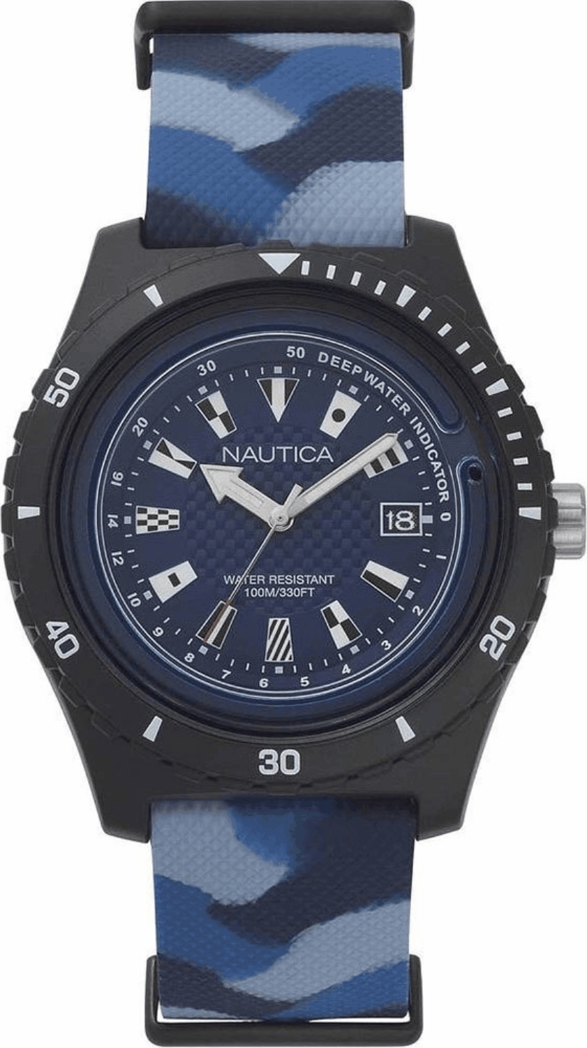 Pánske hodinky Nautica NAPSRF004 blue