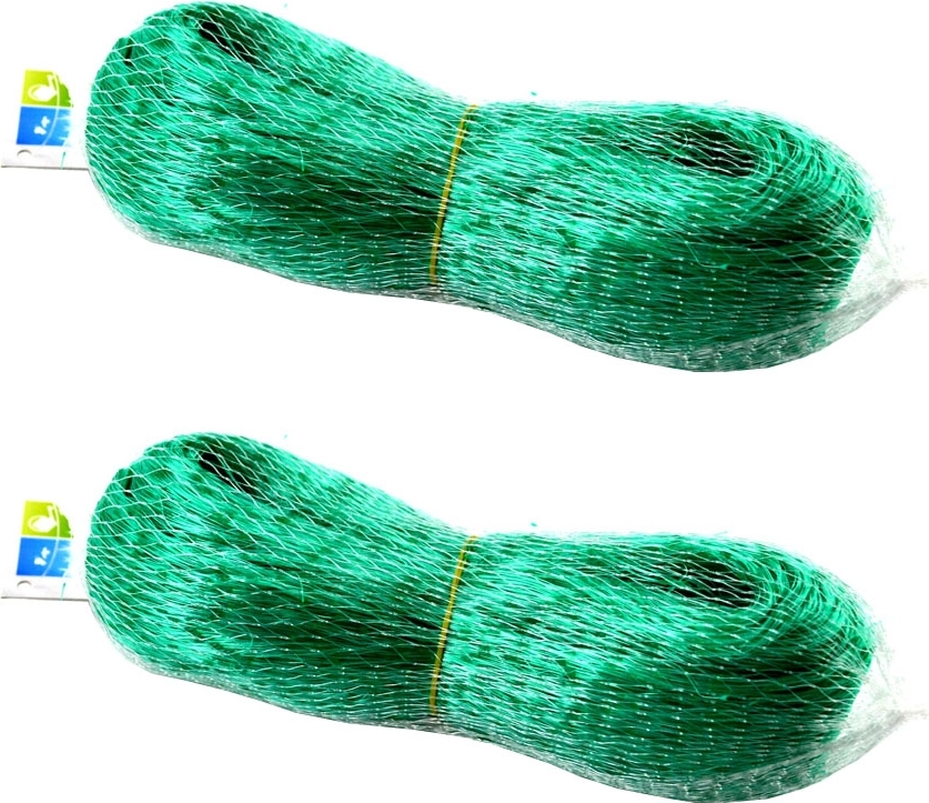 HAC24 2er Set Gartennetz 4x10 Meter Vogelschutznetz Laubnetz Schutznetz Vogelnetz Laubschutznetz Teichnetz 135275796