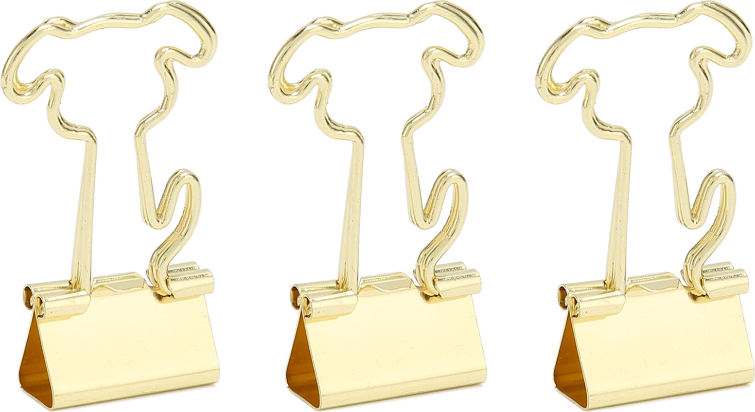 Cocosity Hund Binder Clips,Papier Klammern,Binder Clips,Papier Binder Clips,Fold Back Clips,Clips