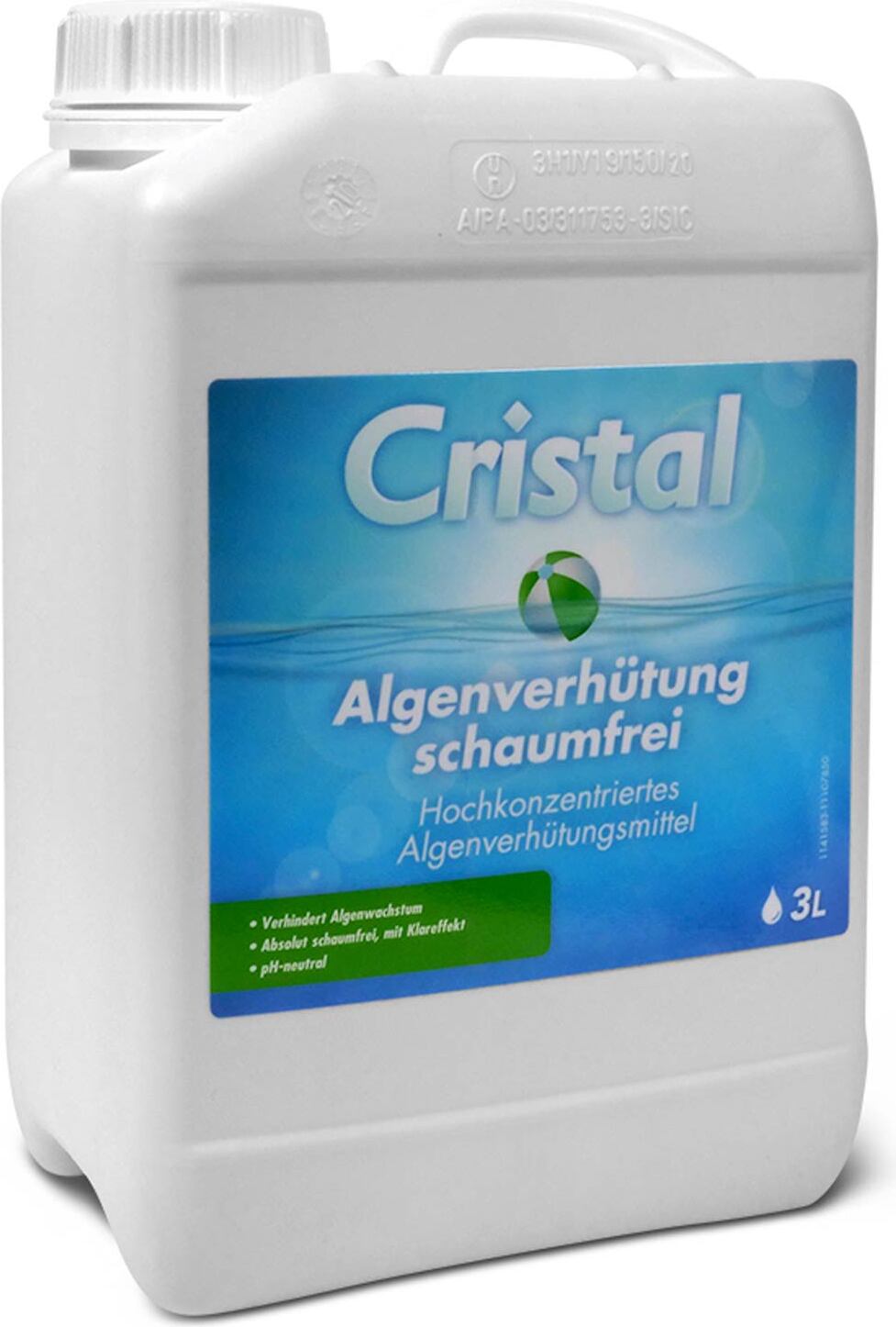 CRISTAL Algenverhütung Schaumfrei 3,0 l 1141583