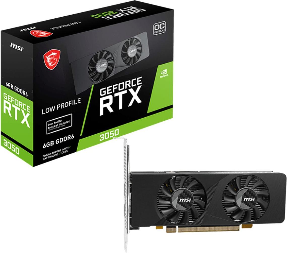 VGA MSI GeForce® RTX 3050 6GB LP E OC GEFORCE RTX 3050 LP E 6G OC