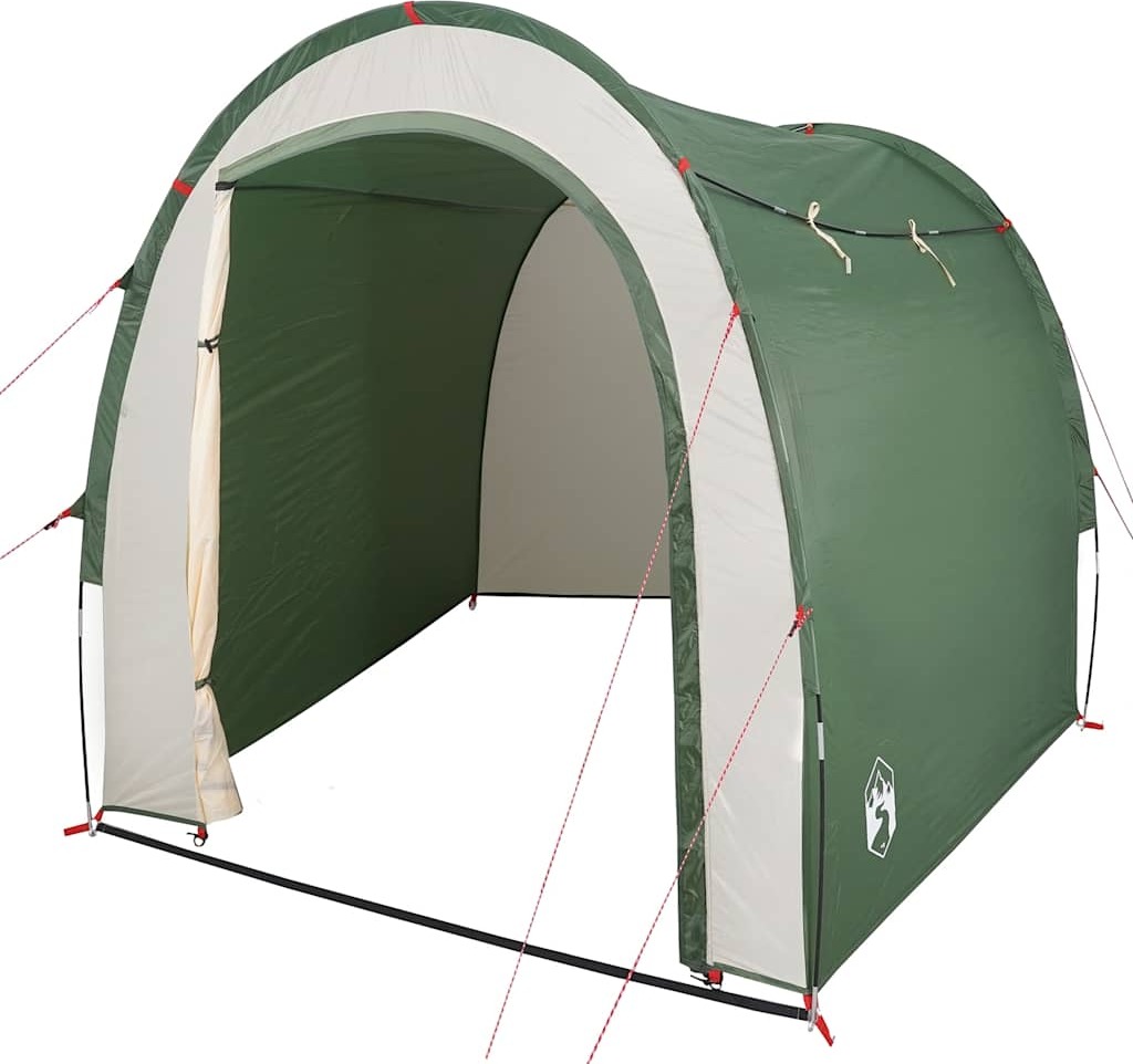 vidaXL Beistellzelt Grün Wasserdicht 94377