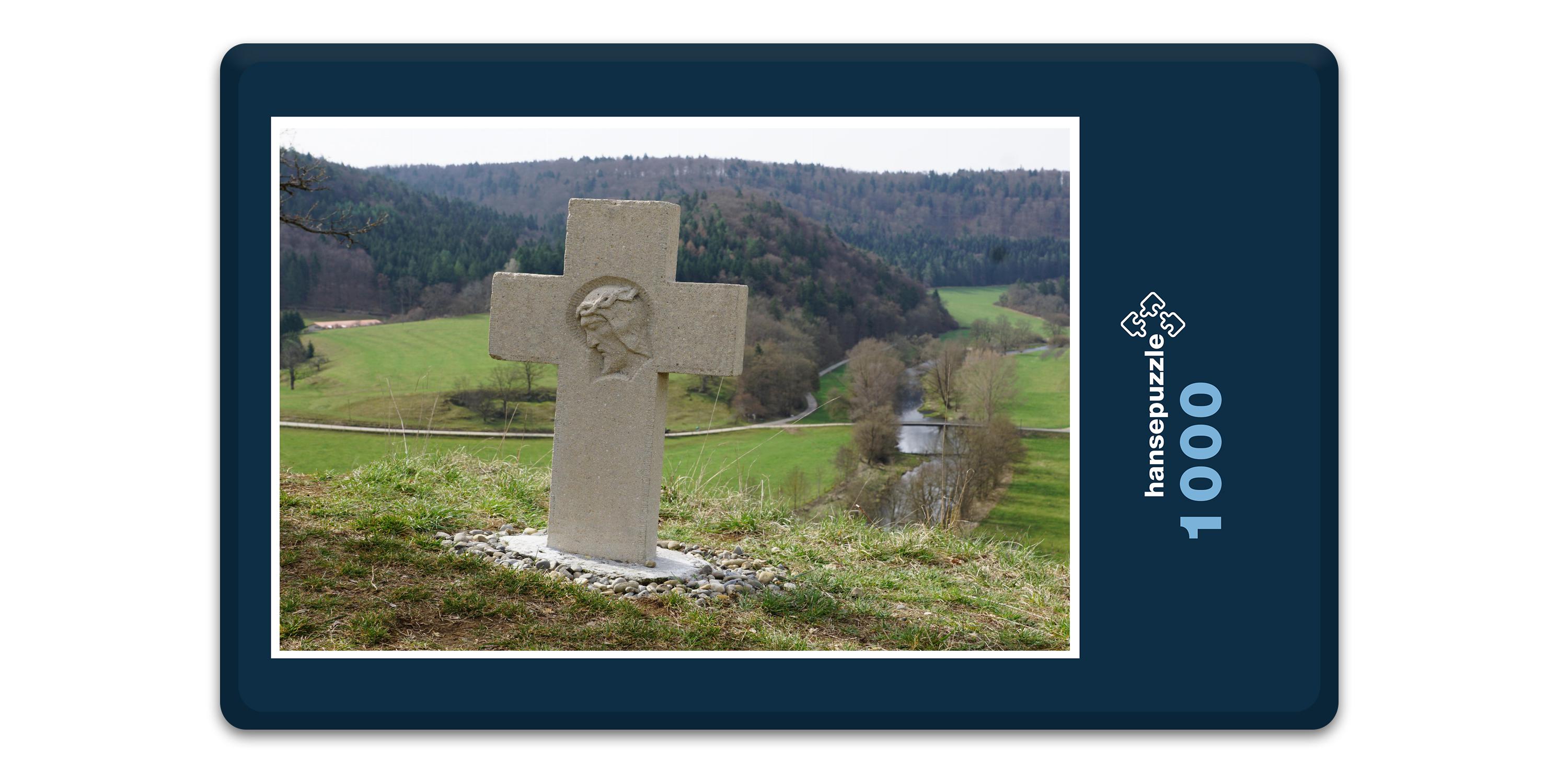 hansepuzzle 11391 - Mahnmal Puzzle, 1000 Teile, Orte, 60,0 x 46,0cm mit hochwertiger Aufbewahrung, Kartonbox und wiederverschließbarem Beutel