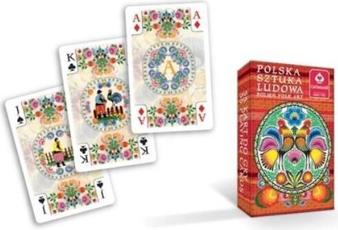 Cartamundi Spielkarten: Polnische Volkskunst – Aquarelle 3,99