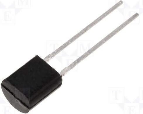 TNE 1x IC: Temperatursensor 2k KTY81/222.112 Temperaturwler SOD70 THT -55÷150°C _1GH_KTY81-222