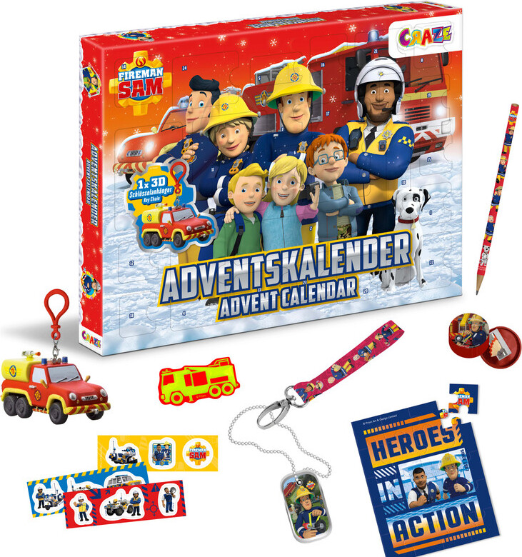 Adventný kalendár Fireman Sam