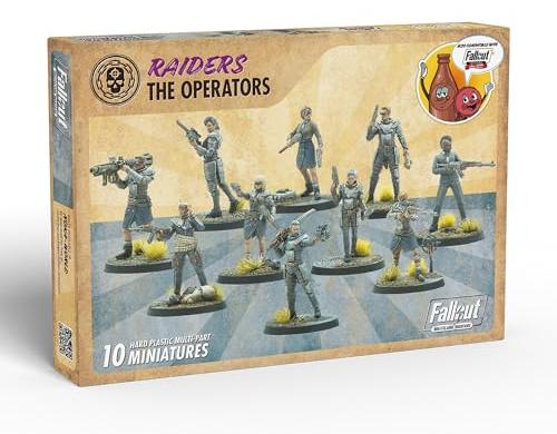 Modiphius Fallout: Miniaturen – Raiders: Die Operatoren