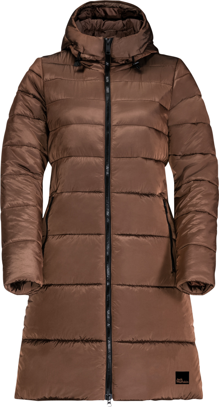 Jack Wolfskin EISBACH COAT W hazelnut brown XS 12069815141