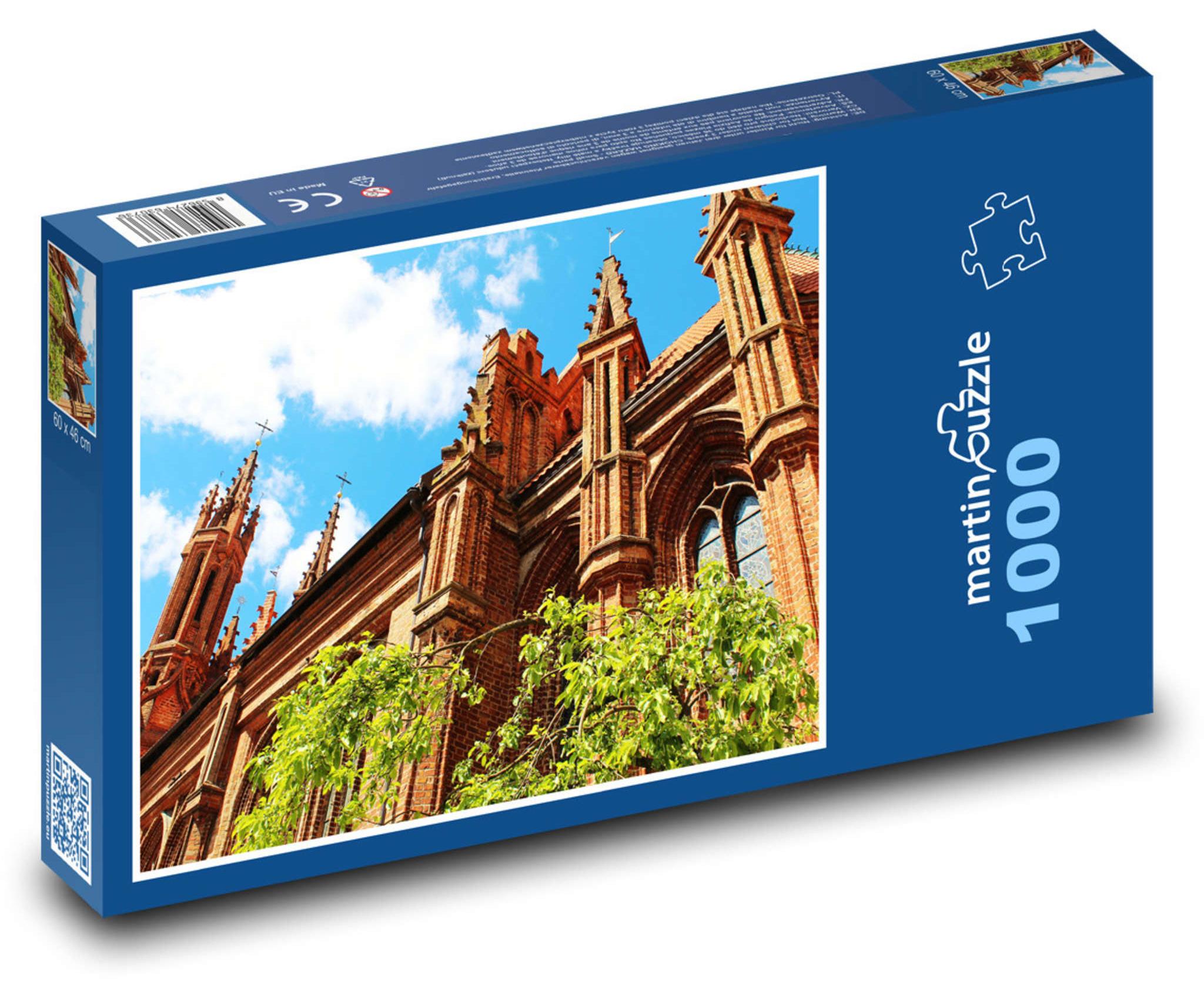 MCprint martinpuzzle - Puzzle 1000 Teile - Litauen - Kirche