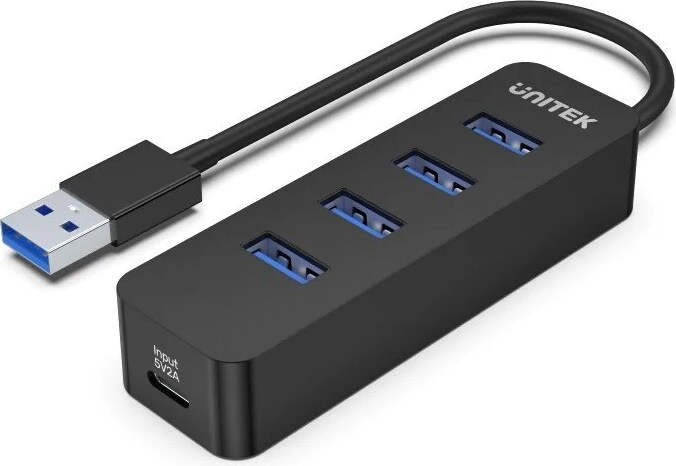 Unitek Hub Usb-A 4X Usb-A 3.1, Active, 10W, H1117A