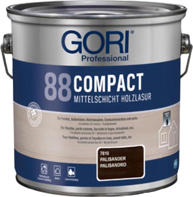 Mein-Onlineversand GORI 88 COMPACT-LASUR0,75 Liter 7810 Palisander 329507_BaDe