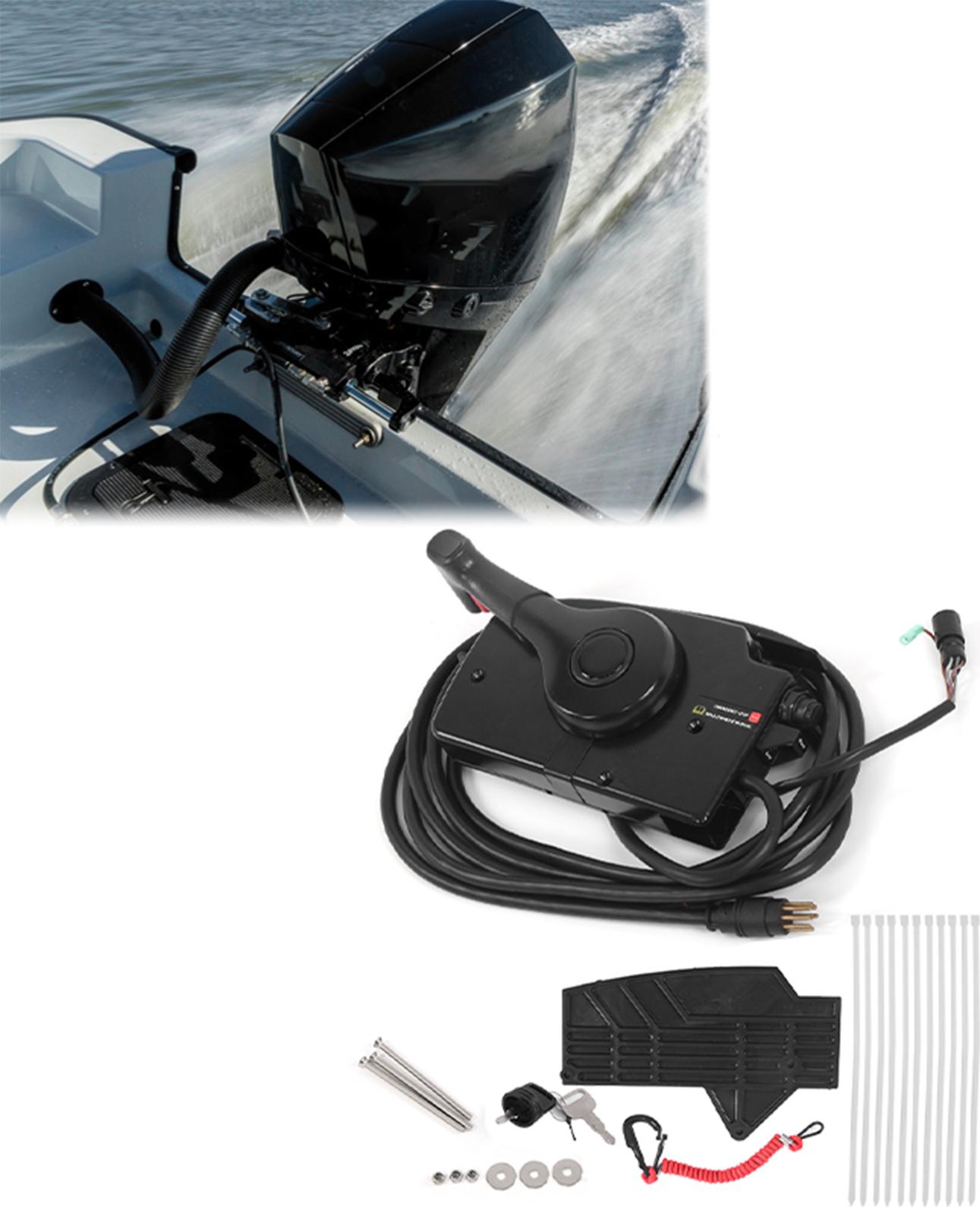 Gistuch Außenbord-Fernbedienungsbox-Kit, reibungsloser Betrieb, 881170A3, Ersatz für Mariner