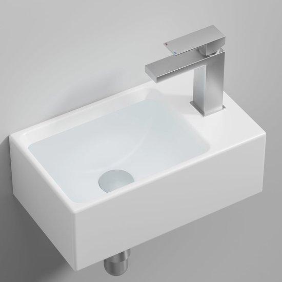 OEM Ceramische Handwaschbecken für Gästetoilette 30,8 x 18,3 x 11,4 cm weiß 2026