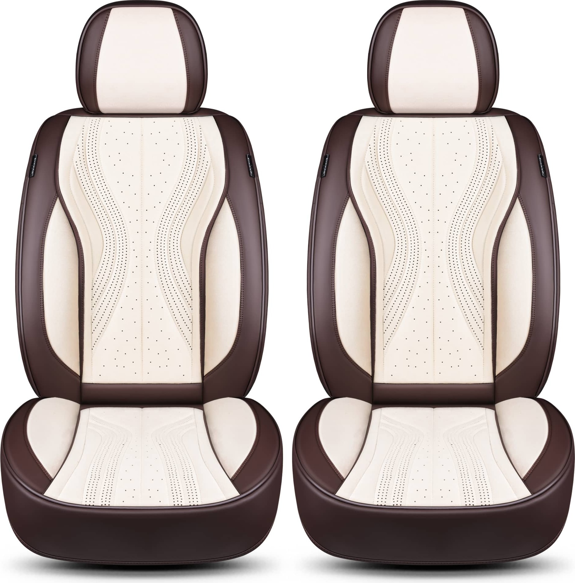 BREMER SITZBEZÜGE Schonbezüge Sitzbezüge für Hyundai Santa Fe SM Bj 2001-06 in Braun/Beige M6