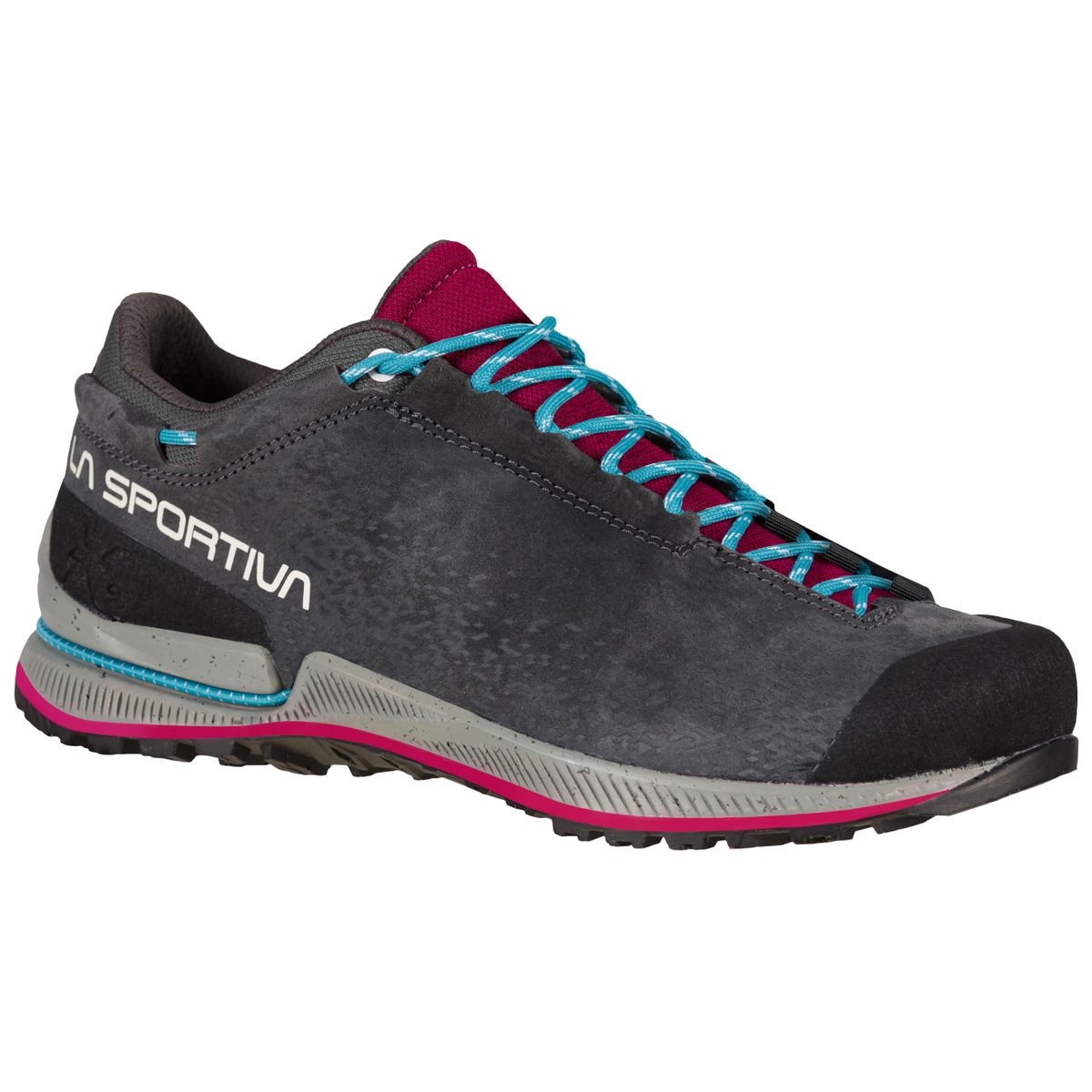 La Sportiva TX2 Evo Leather Damen Carbon/Red Plum 42