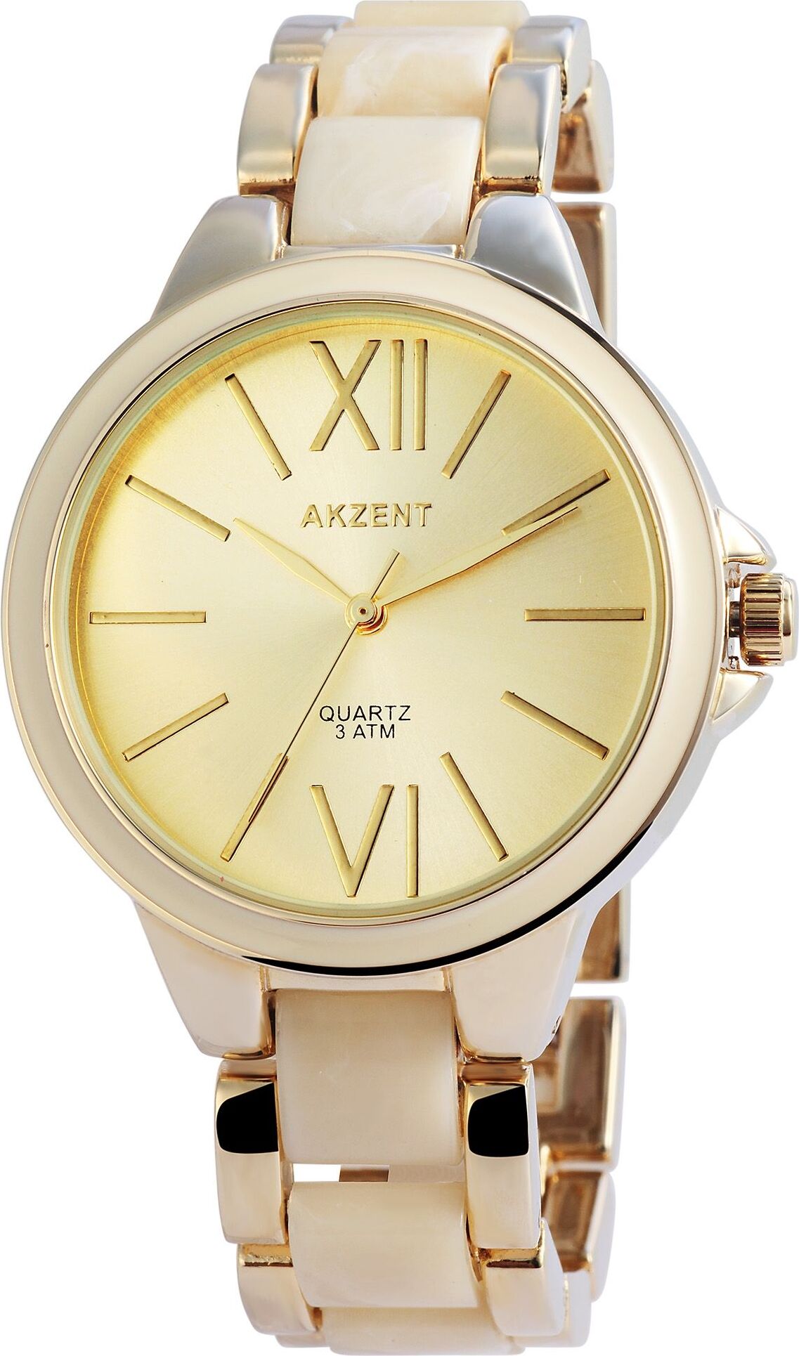 Akzent Damenuhr mit Metallarmband SS8104000010